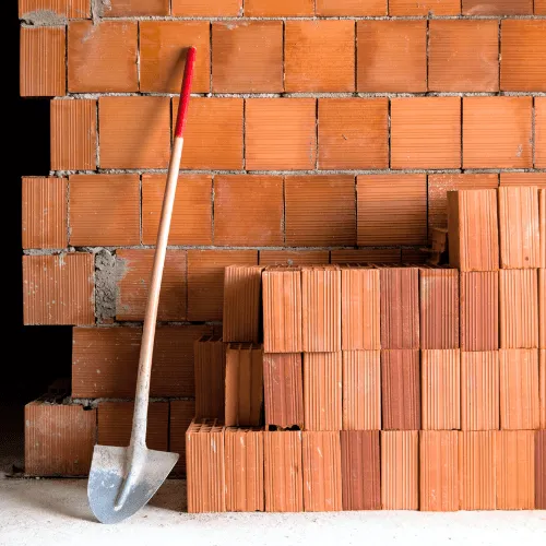 Exterior masonry and construction work